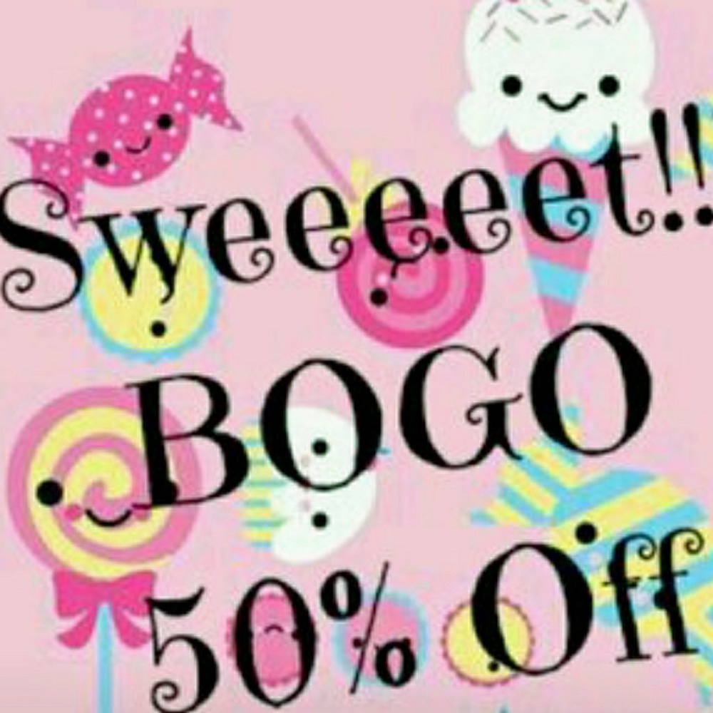 BOGO 50% OFF 😊